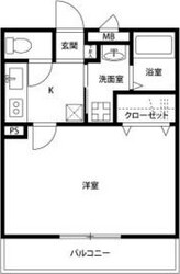 アンプルール リーブル チアフルBの物件間取画像